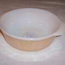 FIRE KING COPPER TINT CASSEROLE DISH