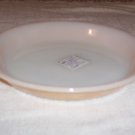 FIRE KING COPPER TINT PIE PLATE