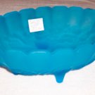 FROSTED BLUE FRUIT BOWL