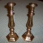 LARGE BRASS CANDLESTICKS