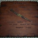 Bronze Spanish Ship Spike Plaque