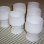 6 Milkglass Tumblers