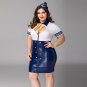 Plus Size Lingerie, Flight Attendant Uniform, See Through lingerie, Sexy Gift