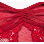 Plus Size Lingerie,  Hot Red See Through lingerie, Sexy Gift, BDSM Lingerie,