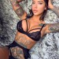 Erotic Lingerie set, Wife Gift, Sexy Bra, BDSM Lingerie, Body Harness &acirc;�� Size M