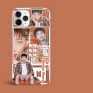 RM phone case, soft transparent phone case for all iphone model, samsung, unofficial,