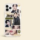Jimin phone case, soft transparent phone case for all iphone model, samsung, unofficial,