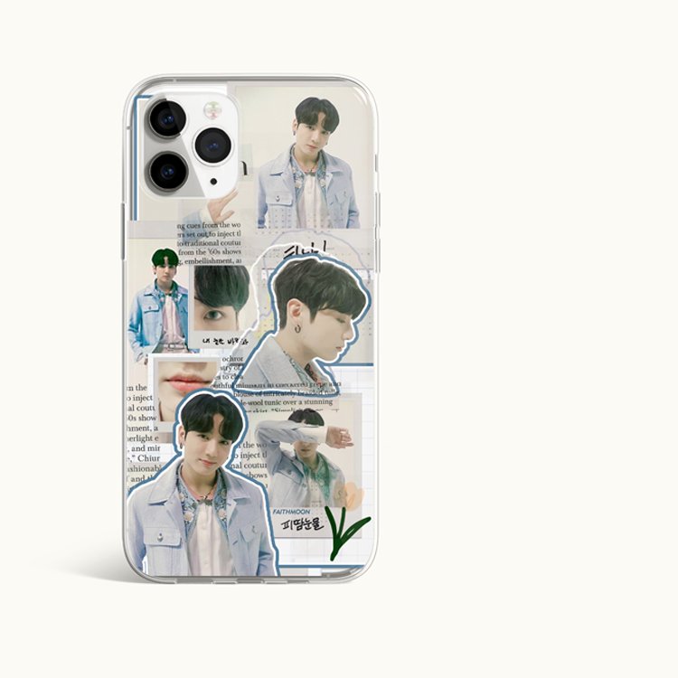 BTS JK phone case, Bangtan, soft transparent phone case for all iphone model, unofficial,