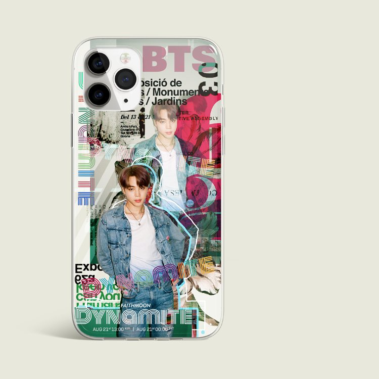 BTS Dynamite Jimin phone case, soft transparent phone case for all iphone model, unofficial,