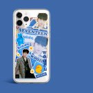 Seventeen Woozi phone case, soft transparent phone case for all iphone model, unofficial,