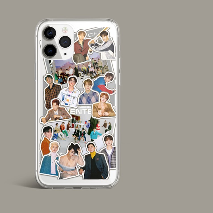 Seventeen Kpop phone case, soft transparent phone case for all iphone model, unofficial,