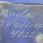 Bertil Vallien Rectangular Rainbow Vase Kosta Boda