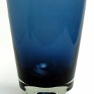 Kaj Franck Blue Glass Vase Nuutajarvi Notsjo Finland