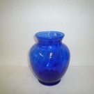 Cobalt Blue Glass Vase