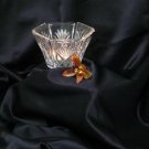 Clear Etched Octagonal Votive
