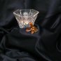 Clear Etched Octagonal Votive