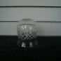 Clear Glass Etched Bell Bottom