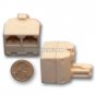 Crystal stable phone wiretap in double adapter UHF