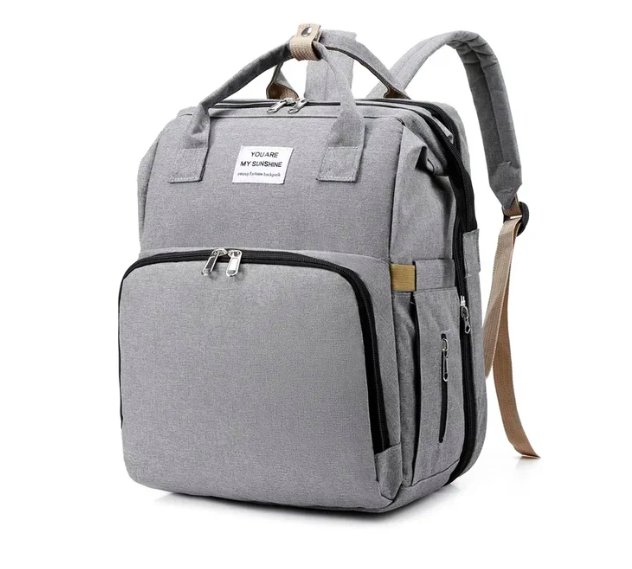 USB Diaper Backpack: Stylish & Practical for Busy Parents