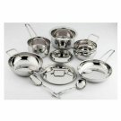 Pigeon Estillo Cookware Set of 9 Induction Bottom Cookware Set (Stainless Steel,