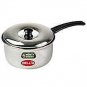 Ibell 2 Litres Stainless Steel SaucePan with Lid (19 cm) Induction and Gas Stove