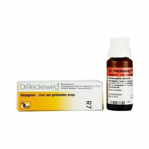 R7 Homeopathic Drops 22ML Dr Reckeweg Germany  Free Shipping