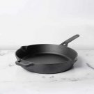 Meyer Induction Base Cast Iron Frying Pan, Black, 1 Piece, Size - 26 cm