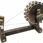 India Meets India Wooden Charka (Spinning Wheel )Decorative Showpiece 12" x 7.5"