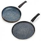 Nirlon Honeycomb Non Stick Aluminium Cookware Essential Flat Tawa and Frying Pan