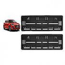 Auto Oprema Car Number Plate Frame Set of Two(Front and Back)for Maruti  Suzuki
