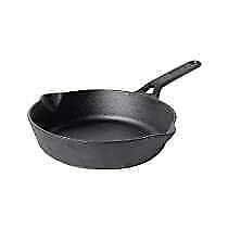 Meyer Induction Base Cast Iron Frying Pan, Black, 1 Piece, 20 cm