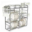 Lynoda 24 x 24 " wall Mount Kitchen Dish Rack /Plate Cutlery Stand / Kitchen Ute