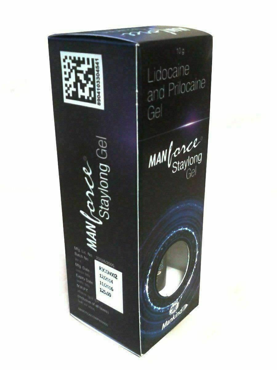 Manforce StayLong Gel-for Men 2X10 gram fast ship