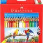 Faber-Castell 48 Colour Pencils Buntstifte(gold & silver + neon colour includes)