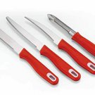 Pigeon Stainless Steel Knife Set (Pack of 4) red fast shipping