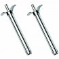 Pigeon Steel Gas Lighter (Silver, Pack of 2)