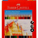 Faber-Castell 18 Bi-Colour Pencil (36 SHADES HEXAGONAL SHAPES) || FREE SHIPPING