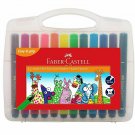 Faber-Castell 12 Jumbo Fibre-Tip Colour Markers JUMBO FILZSTIFTE || FREE SHIP