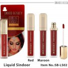 Swiss Beauty Waterproof Bridal Glam Liquid Sindoor ~ 8ml, Color-Red & maharoon I