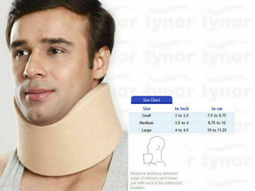 Tynor Orthopedic Cervical Collar Soft (Firm Density) in Top Quality Small Size