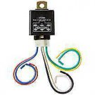 UNO MINDA TD- 2002 Dual Headlight Relay with Wire(12V)