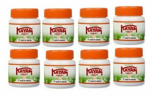Kayam Churna Tablets 30 Tablet x 8 pack Ayurveda* IU
