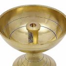Brass Diya Depak Akhand Jyot Kuber Navratra Havan Puja Religious OIL Lamp FS