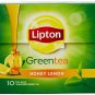Pack of 2 Lipton Honey Lemon Green Tea Bags (25 tea bags) || FREE SHIPPING