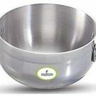Finaldeals Aluminum Kadai Pot 13" Diameter Kitchen Utensil Cookware Chef Utensil