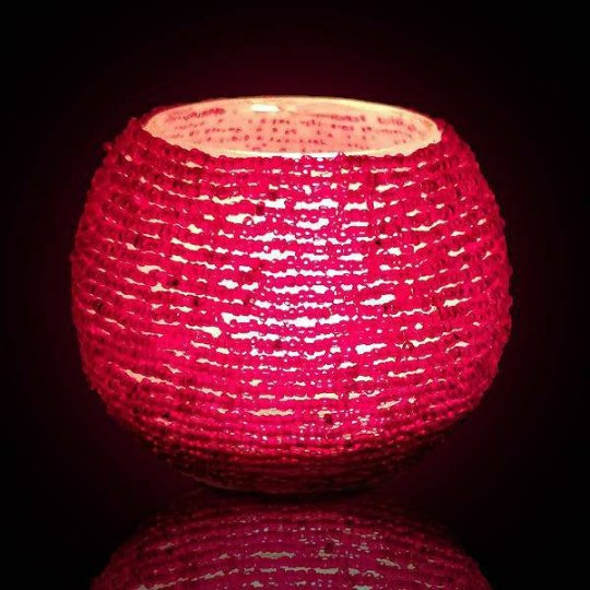 Multicoloured Tea Light Candle Holder