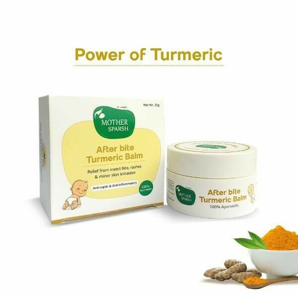 Mother Sparsh After Bite Turmeric Balm,25 g