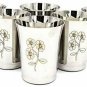 Style OK Stainless Steel Water Drinking Glass - 6 Pieces , Silver, 300 ml
