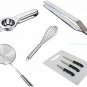 6 Pieces Combo of Mostly Used Kitchen Items Chimta /Net Roaster /Fry Strainer/Ch