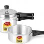 Pigeon Special Combi Pack 2L, 3L Indution Bottom Pressure Cooker (Aluminum) fast